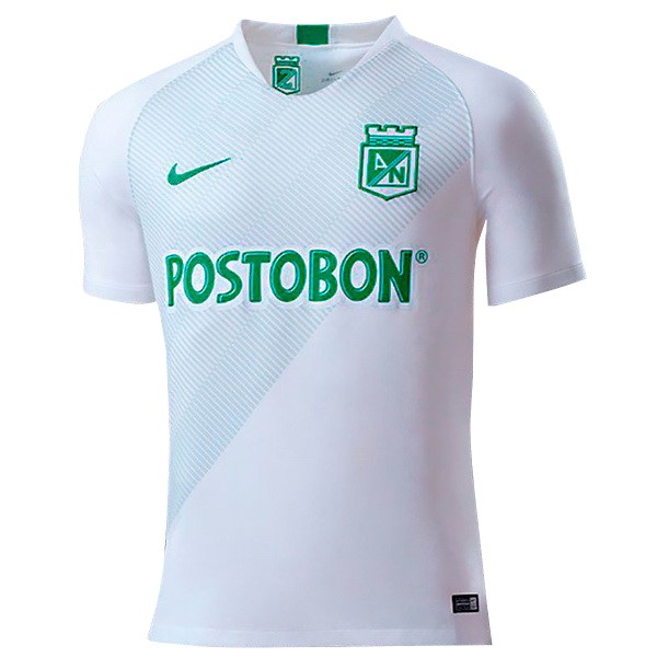 Camiseta Atlético Nacional Replica Segunda Ropa 2019/20 Blanco